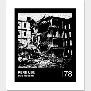 Pere Ubu / Minimalist Graphic Design Fan Artwork Posters and Art